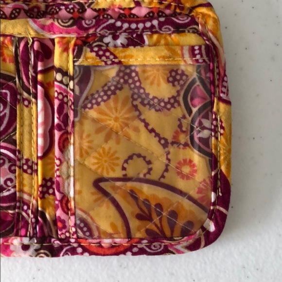 Vera Bradley - Tri-Fold Wallet - Bali Gold - Picture 6 of 9